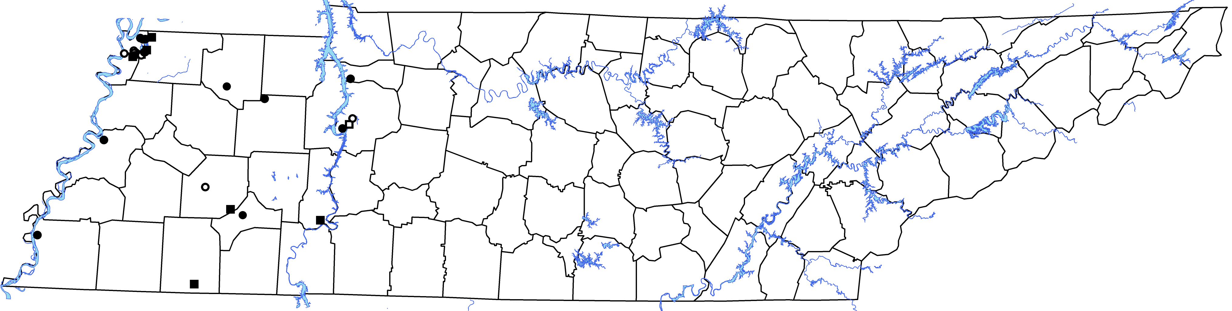 Map of <em>Chrysemys picta</em> Exibiting a Broad Red Mid-dorsal Stripe